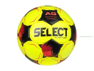 Fotbalový míč Select FB Flash Turf žluto červená